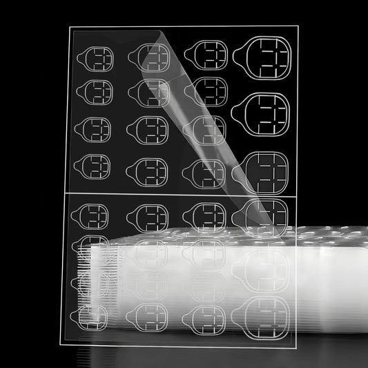 Uadbau 300 piece nail adhesive tabs front packaging view