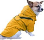 JoyDaog Premium Dog Raincoat with Hood for Extra Small Dogs,Outdoor Sports Waterproof Dog Rain Jacket,Puppy Raincoat with Pockets,Blue XS - Image 14
