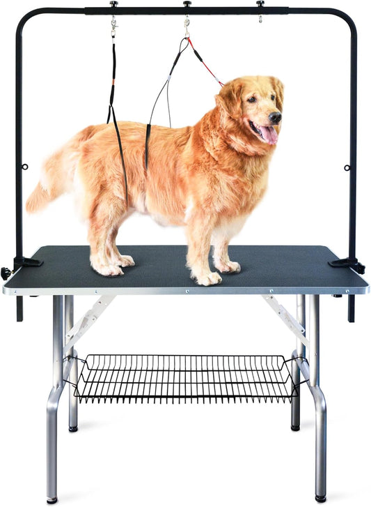 Shelandy 46-inch dog grooming table front view