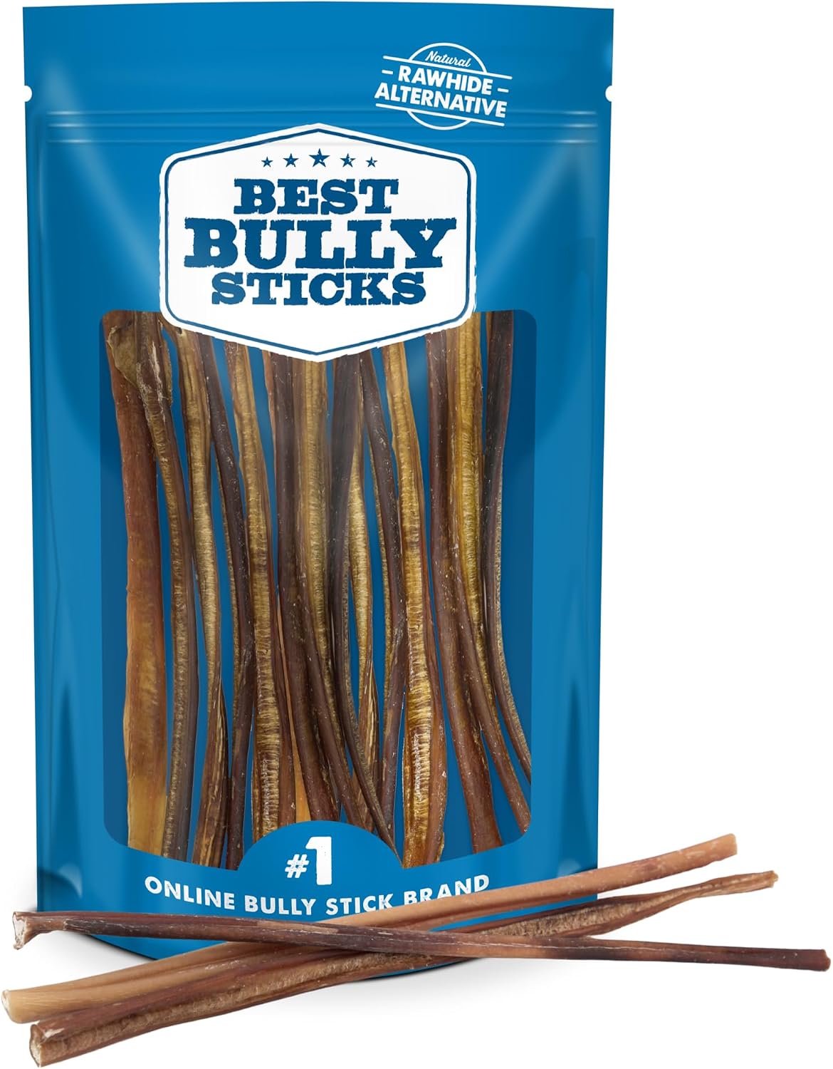 Best Bully Sticks authentic USA imported luxury pet treats for healthy canine chewing habits.