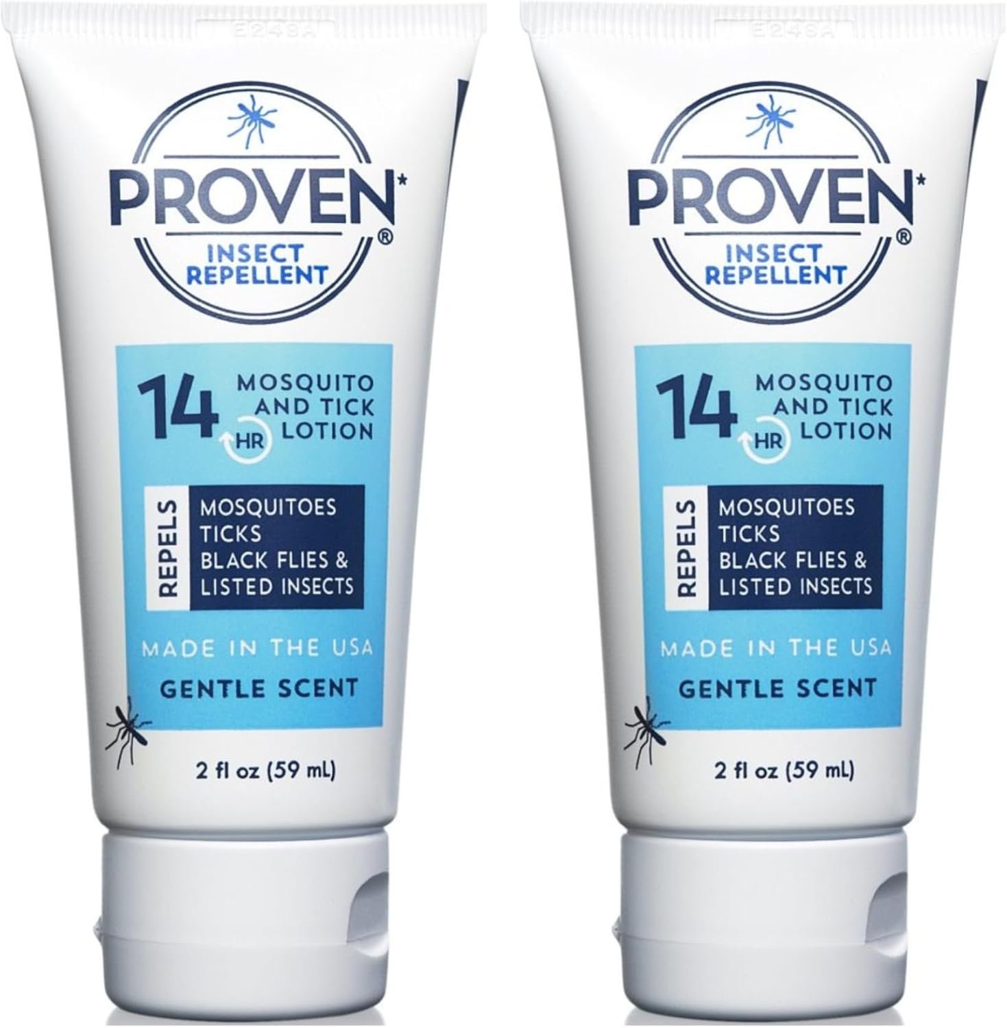 Proven Insect Repellent Lotion front view of travel size bottles