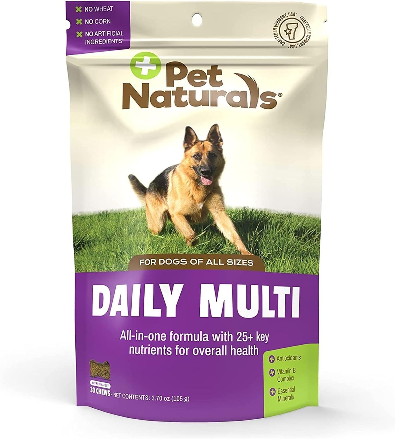 Pet Naturals Daily Multivitamin for Dogs - 21 Essential Nutrients, Fatty Acids & Antioxidants for Complete Health, Supports Energy, Digestion, Skin & Coat | Veggie Flavor Soft Chews, 150 Count - Image 11