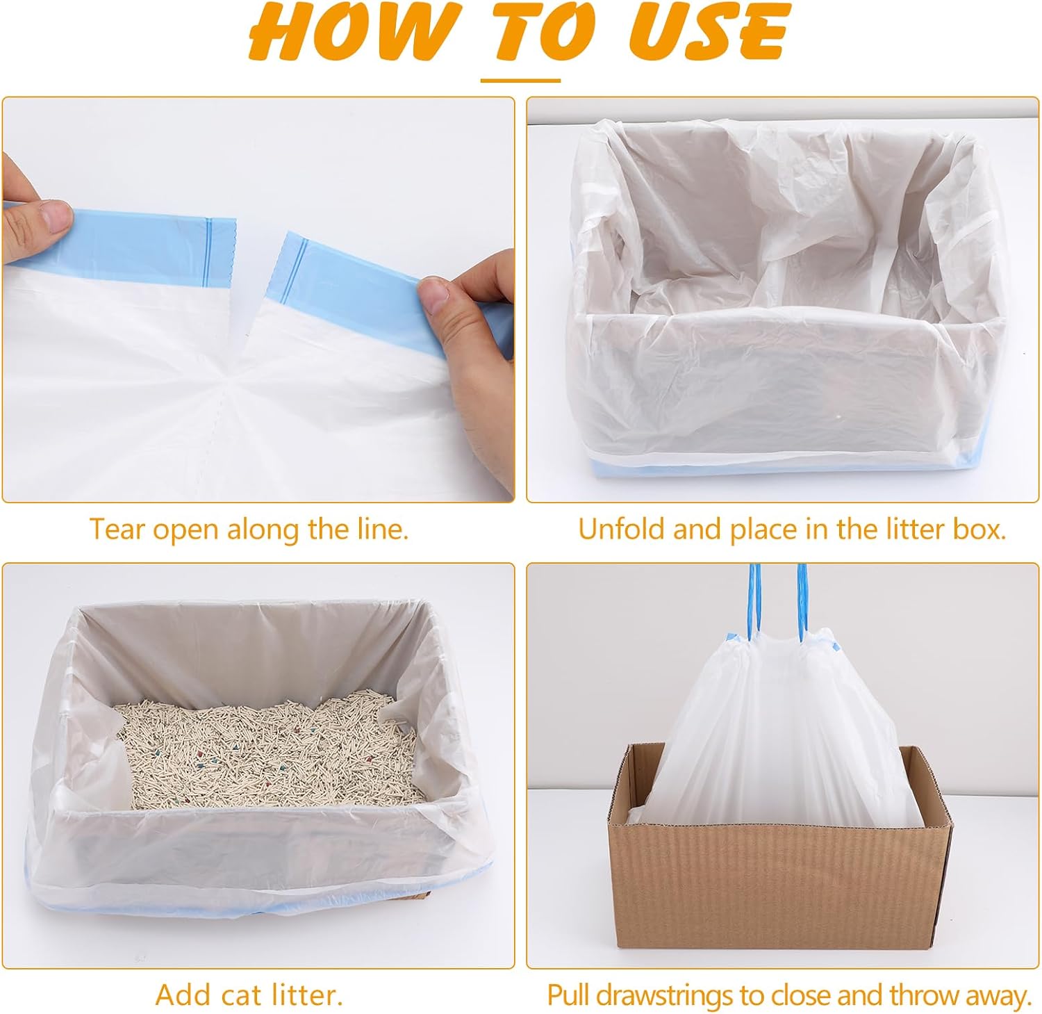 Ondware pet waste bags demonstrating tear resistant and high capacity material