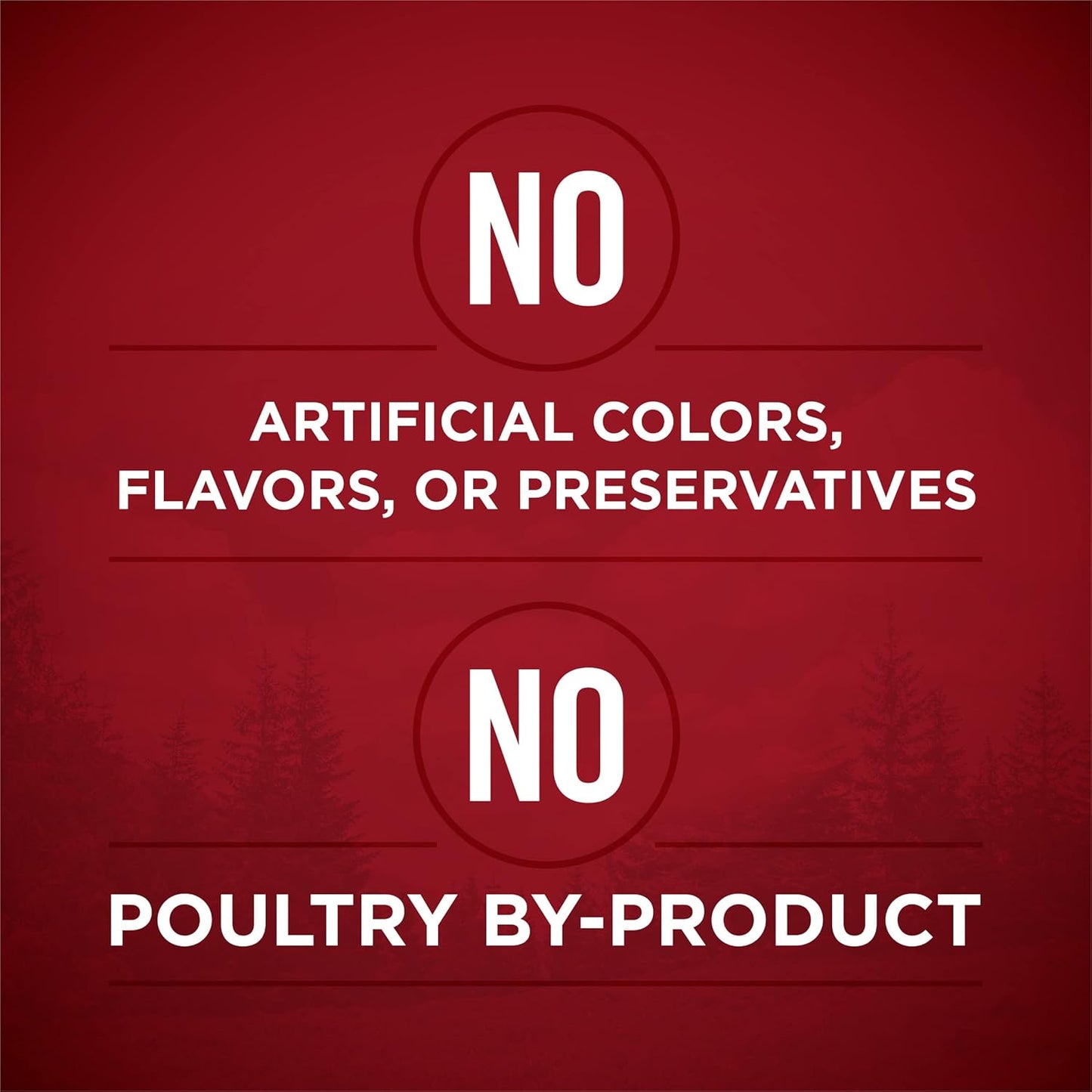 Purina ONE True Instinct grain free dog food packaging details and nutrition facts