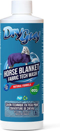 Dry Guy Waterproofing Horse Blanket Fabric Tech Wash front view bottle for premium equine gear maintenance