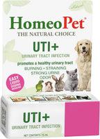 HomeoPet UTI+ 15ml bottle with dropper cap