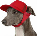 Tuff Pupper red dog baseball cap for large dogs