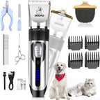 Dog Clippers for Grooming,Dog Grooming Kit for Heavy Thick Hair&Coats/Low Noise Rechargeable Cordless Hair Trimmer/Pet Shaver with Paw Trimmer for Small & Large Dogs Cats - Image 9