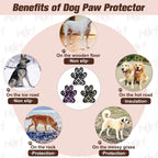 Close up of Beautyzoo traction pads for senior dog safety