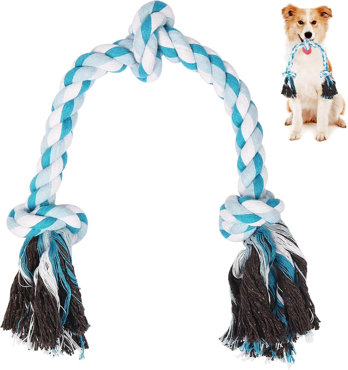 SZEE heavy duty fiber texture showcasing the frayed ends and robust rope construction.