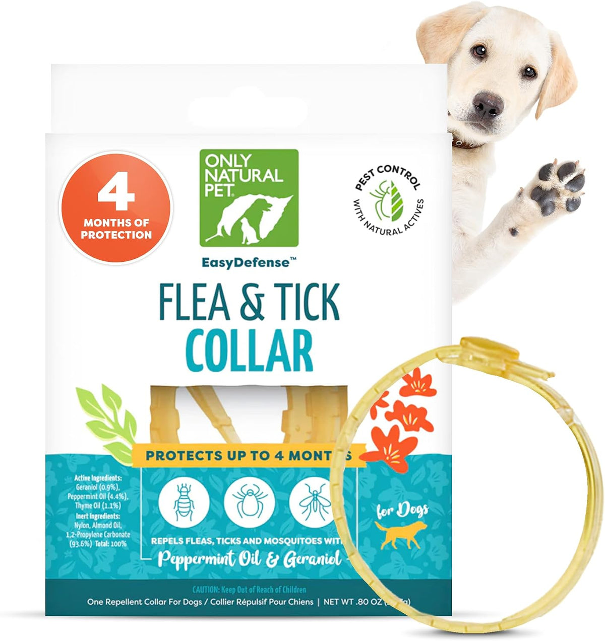 Only Natural Pet EasyDefense Non-Toxic Flea & Tick Collar for Dogs (2 Pack) - Image 9