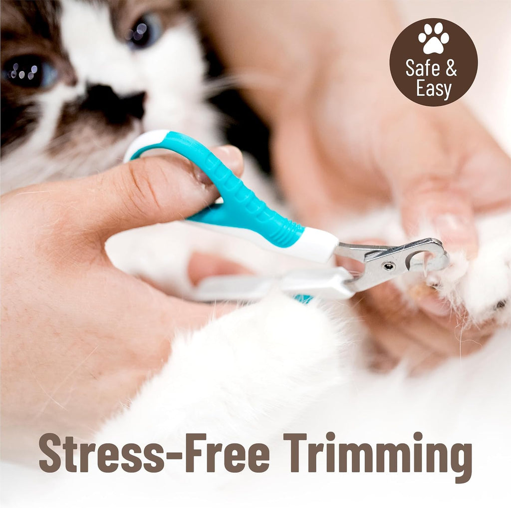 Compact premium cat nail trimming scissor for home pet care