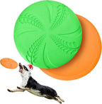 Nobleza Dog Flying Disc 2 Pack8 in Flexible Floatable Dog Disc Toy for Long-Distance Flies and Floats Lightweight Soft Flying Discs Toy for Small Medium Large Dogs to Fetch & Catch, Blue & Green - Image 10