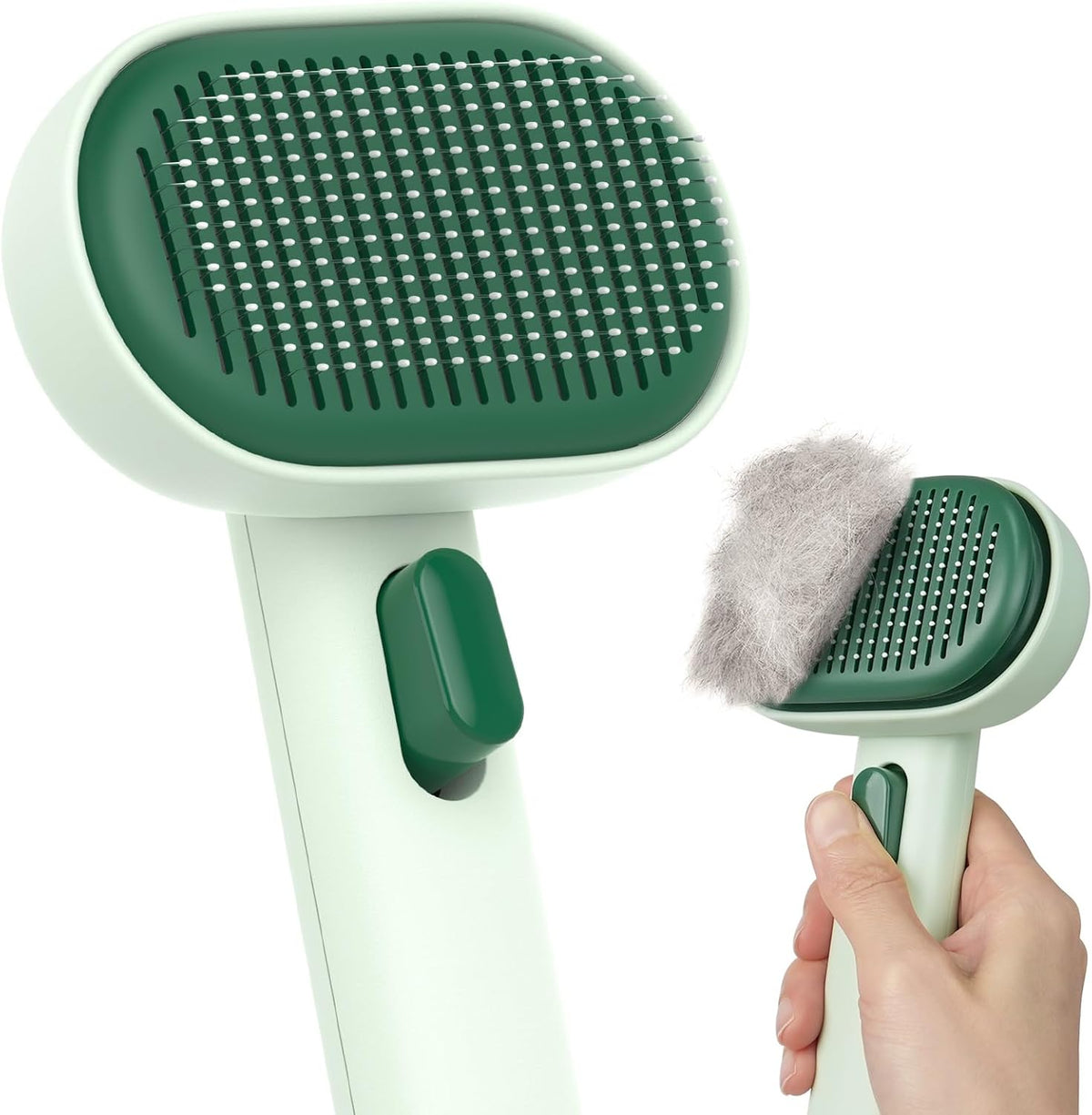 Aumuca Cat Brush for Shedding, Cat Brushes for Indoor Cats, Cat Brush for Long or Short Haired Cats, Cat Grooming Brush Cat Comb for Kitten Rabbit Massage Removes Loose Fur - Image 11