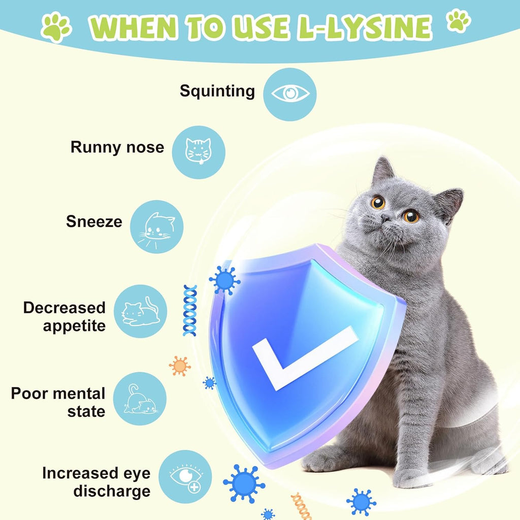 Cat runny nose and eye health support drops bottle with dropper