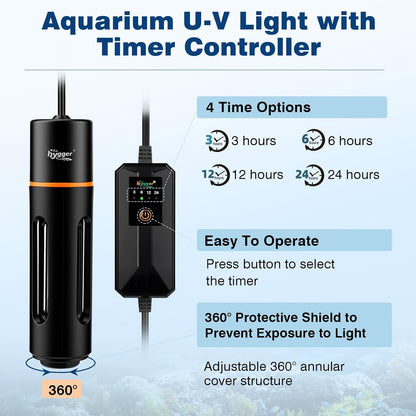 360 Degree Protective Shield Detail For Fish Tank Light