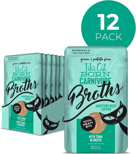 Premium grain free lickable wet cat food treat pouch.