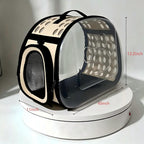 Folded Eprolo pet carrier for easy storage