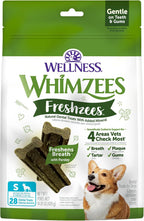Wellness WHIMZEES Brushzees Natural Dog Dental Treat, VOHC Accepted Chews, Freshens Breath, Extra-Small Size, 4.2 oz Bag, 16 Count - Image 10