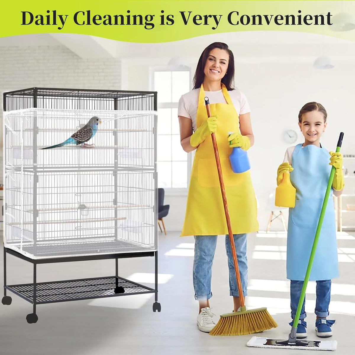 Demonstration of washable fabric maintenance