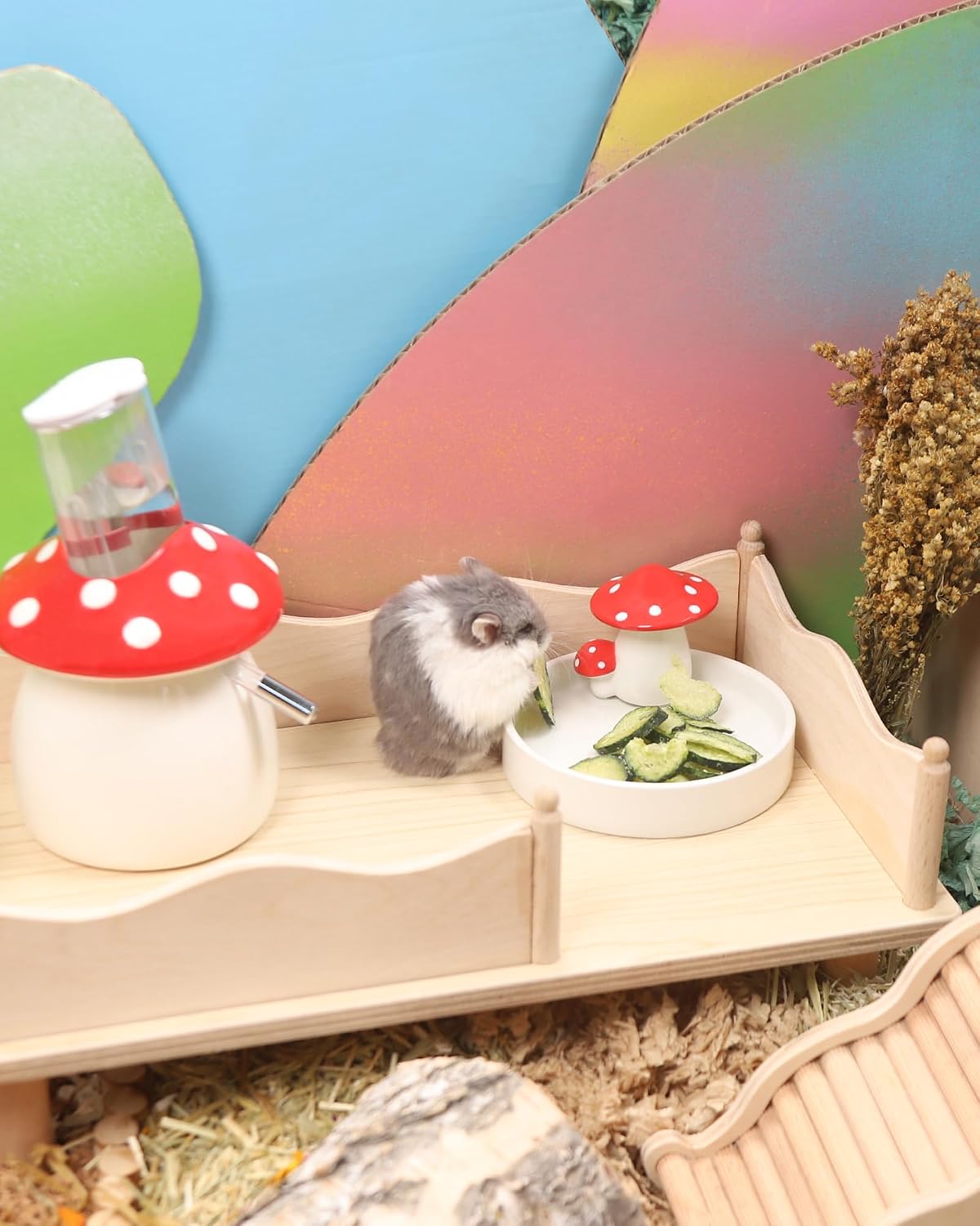 Niteangel natural small pet treat jar highlighting zero additives formulation