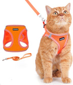 Rttochfy Cat Harness and Leash Set, Escape Proof Kitten Harness, Soft and Breathable Vest with Reflective Strip, Easy to Wear for Cats Walking and Traveling (Pink, S) - Image 15