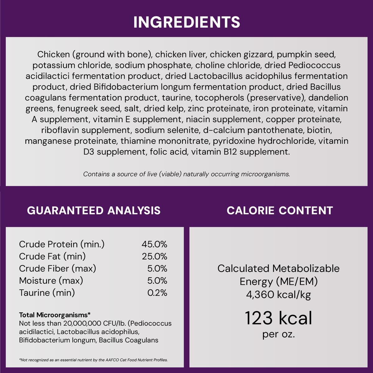 Stella & Chewy's Freeze-Dried Raw Cat Dinner Morsels - Premium Chicken Recipe with 98% Cage-Free Meat & Organs - Natural Grain-Free Cat & Kitten Food - Made in USA - 3.5 oz - Image 10