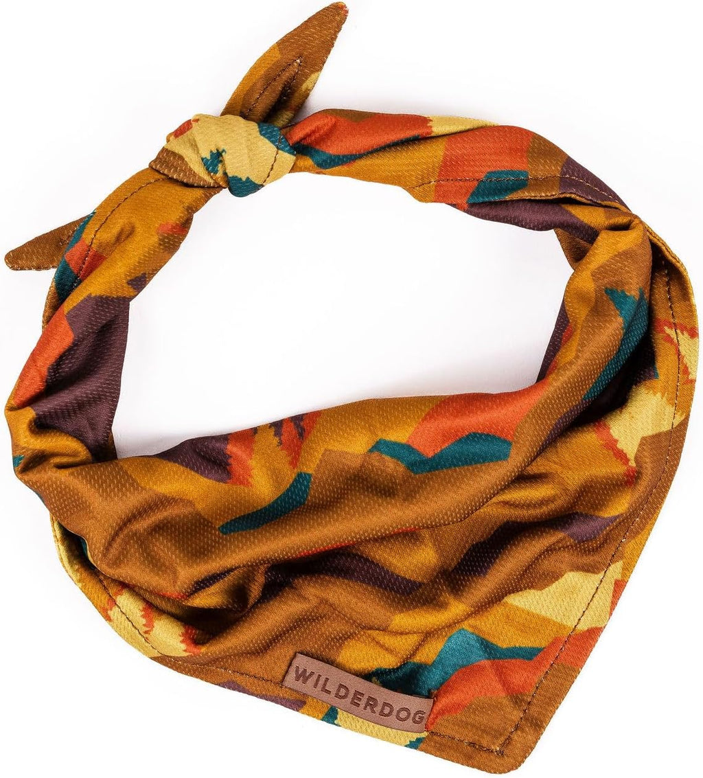 Wilderdog Dog Bandana with Lightweight Quick Drying Poly-Blend Mesh Material in Cowpoke - Image 14