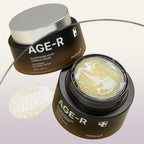 Medicube AGE-R Glutathione cream jar angled view with branding