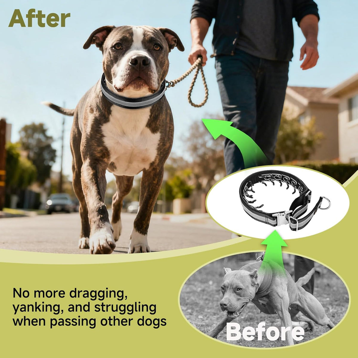 Mayerzon martingale collar adjustment slider