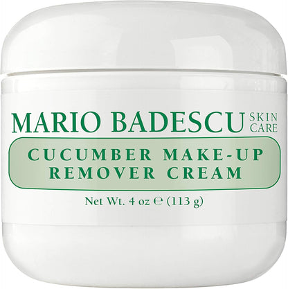 Mario Badescu Cucumber Makeup Remover Cream 4 Ounce jar front view