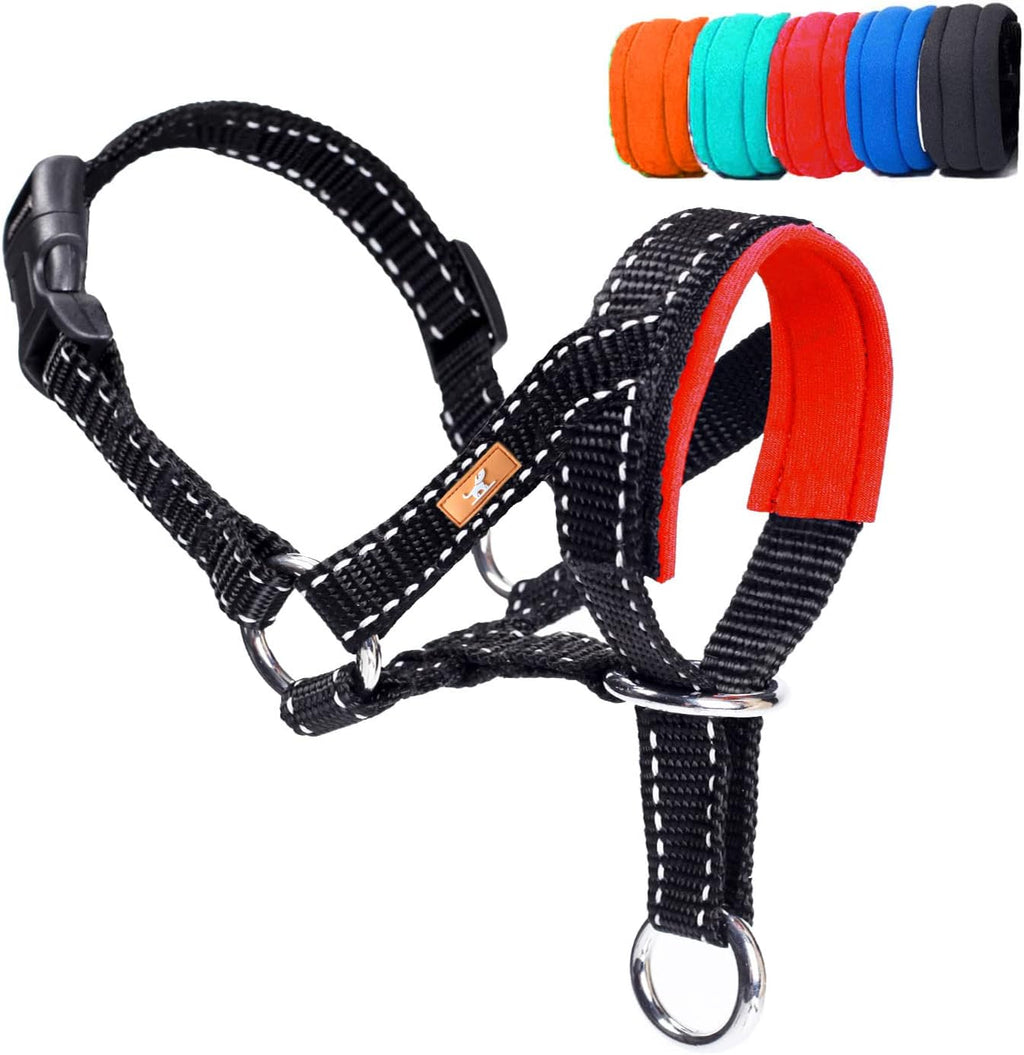 Dog Head Collar, Head Collar with Reflective Strap to Stop Pulling for Small Medium and Large Dogs, Adjustable (L, Blue) - Image 12