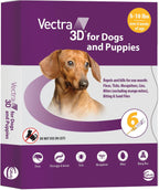 Vectra 3D Flea and Tick Prevention for Dogs, Kills and Repels Fleas, Ticks & Mosquitoes | FastActing, Waterproof, No Prescription Needed | Extra Small Dogs 5-10 lbs, 3Month Supply - Image 10
