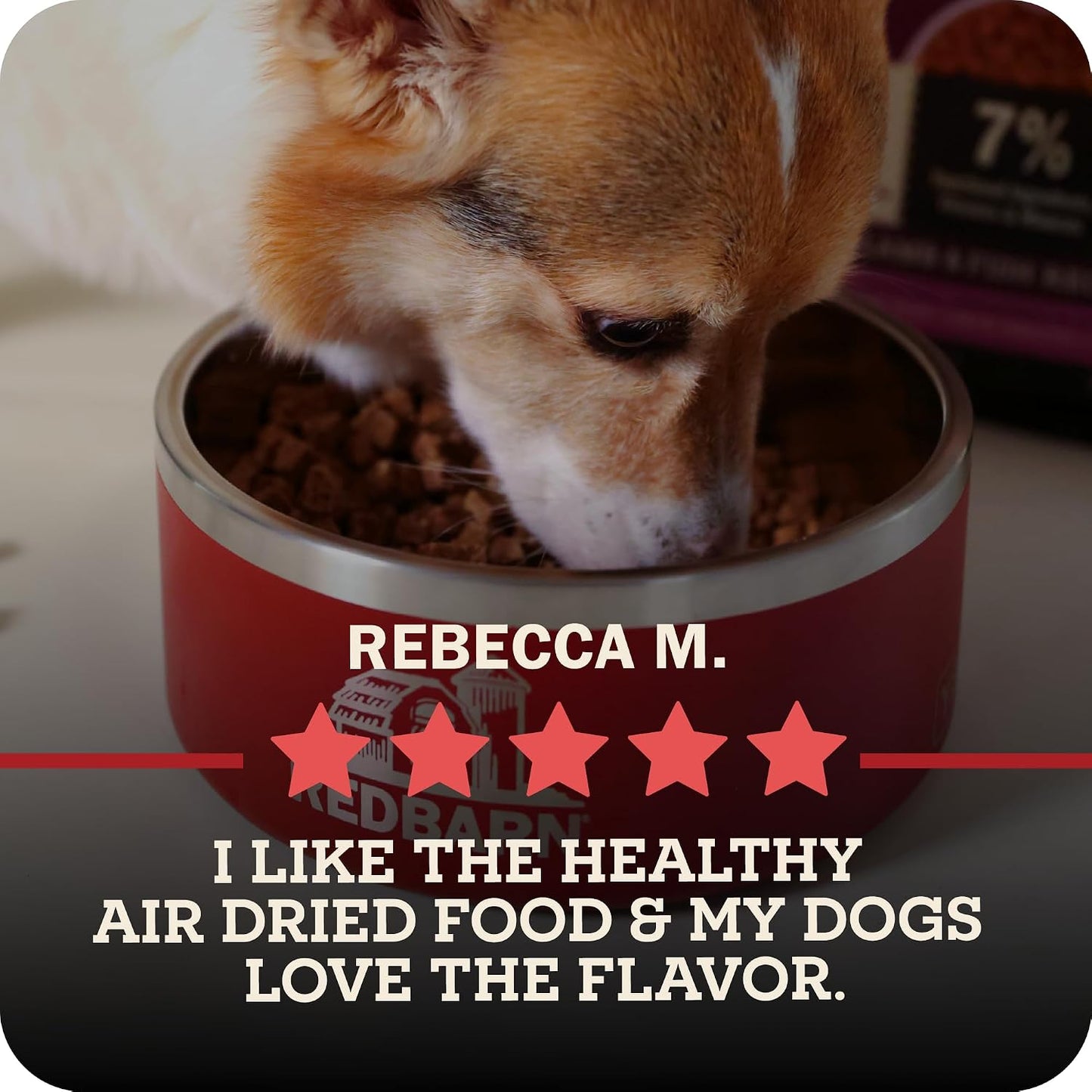 Redbarn Powerfood Air Dried Puppy Food 2 lbs - 93% Real Chicken & Organs High Protein Dry Recipe for Healthy Growth Development Immunity & Digestive Health - Image 11