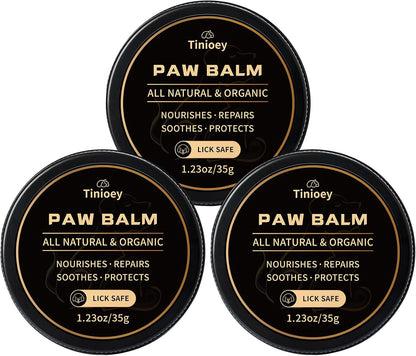 Tinioey 1.23 ounce dog and cat paw balm tins