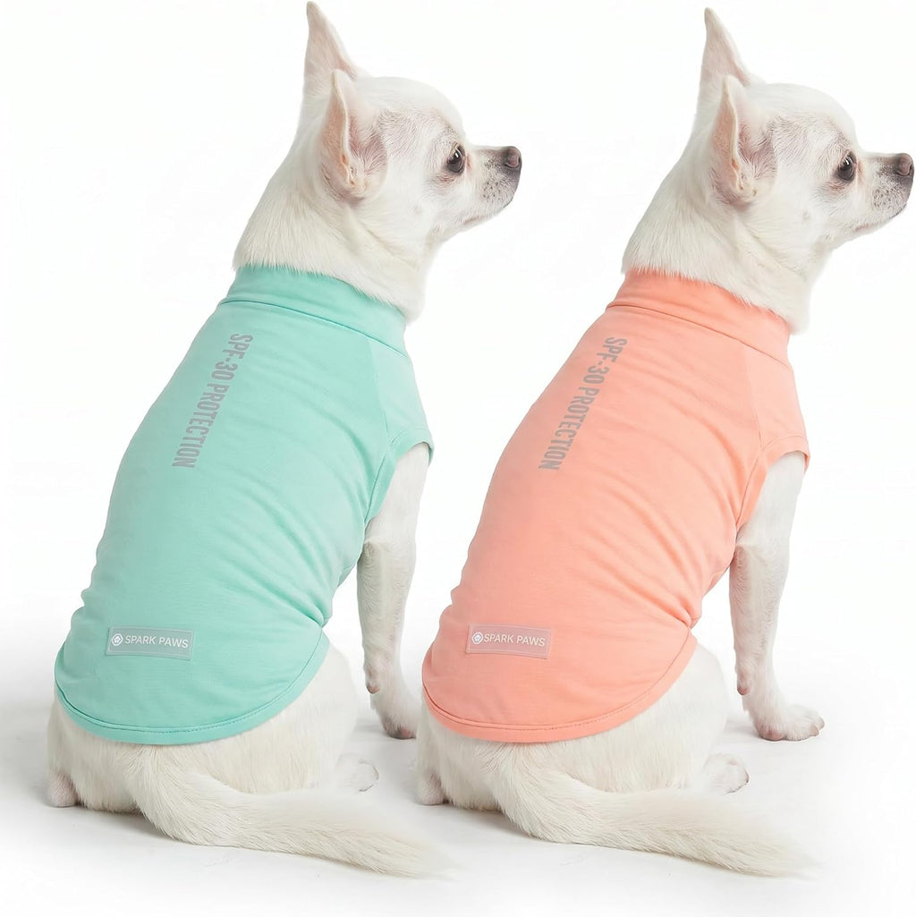 Spark Paws Sunblock Dog T-Shirt, SPF30 Protection, Lightweight Breathable Quick Dry for Dogs with Sensitive Skin - Bees & Flamingo (Set of 2) - Size 3XL - Image 11