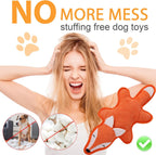 Safe non toxic crinkle dog toys for medium and large breed fetch games
