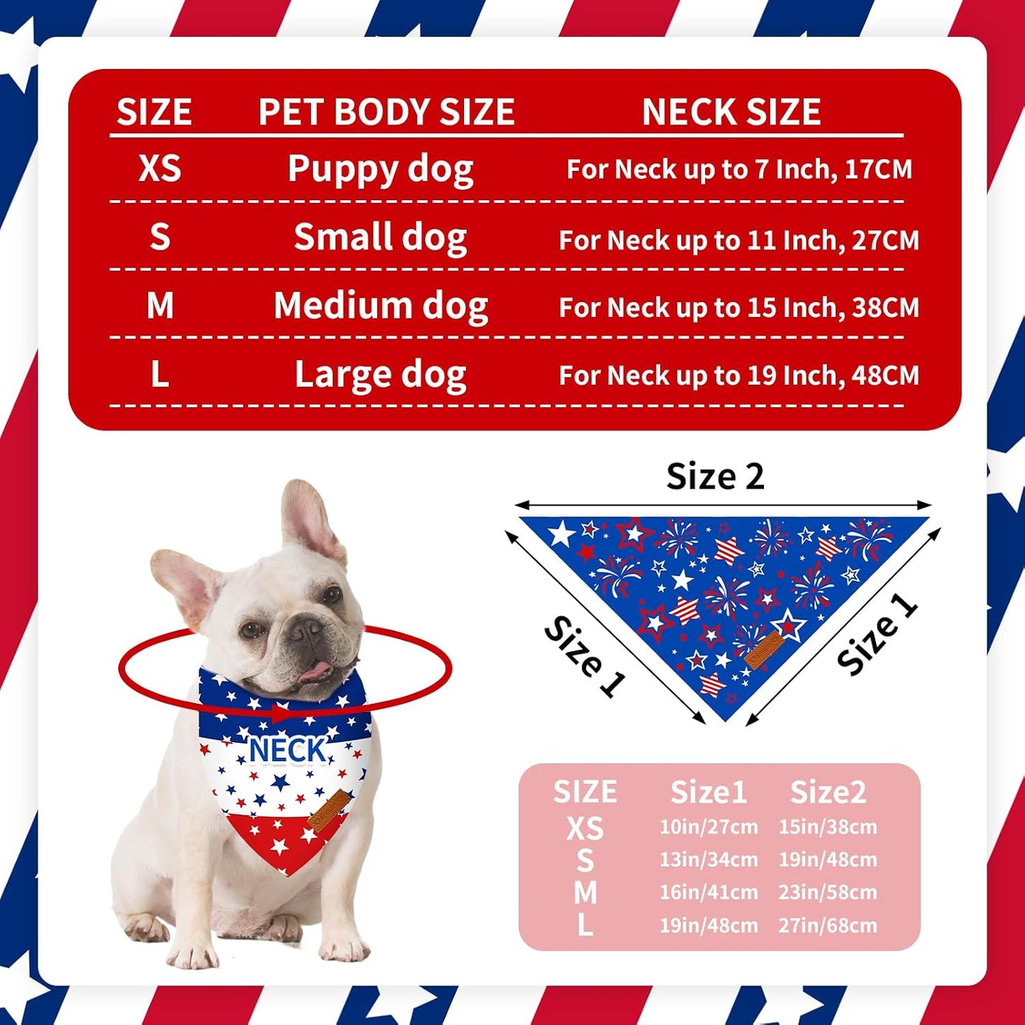 Kreyfer reversible pet scarves displayed on a golden retriever dog outdoors.