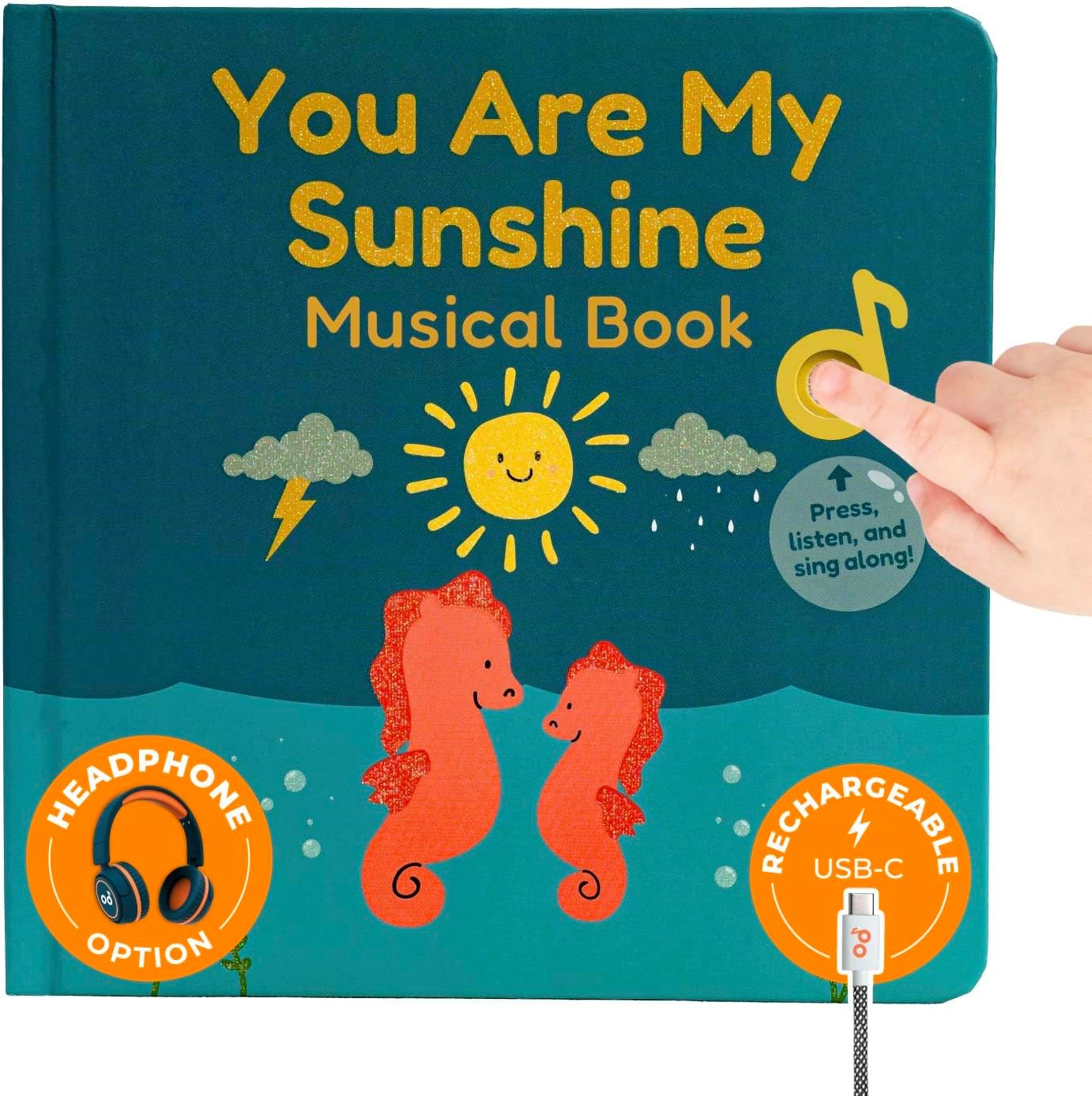 Cali's Books You Are My Sunshine interactive music book cover front view