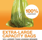 Neater Pets leakproof lavender scented dog waste rolls close up