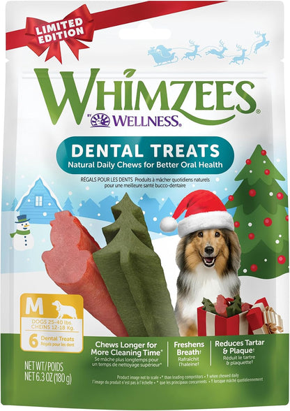 Wellness WHIMZEES Fall Natural Dog Dental Treat, Autumn Halloween Chews, Freshens Breath, Small Size, 6.3 oz Bag, 12 Count - Image 11