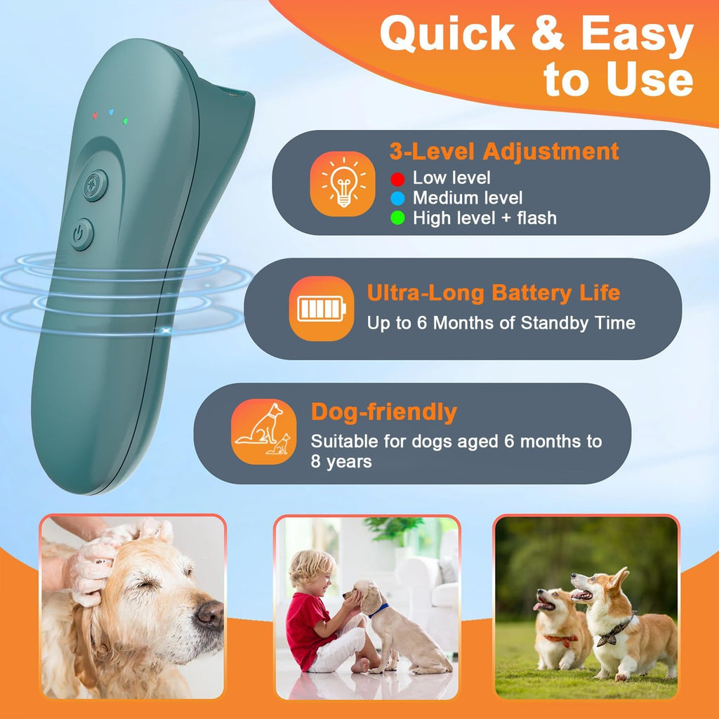 SilentPal handheld ultrasonic bark control tool
