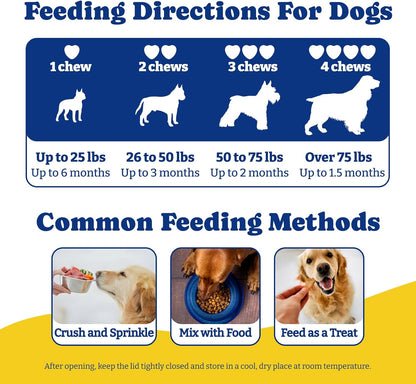 YoYoBay imported pet gut health supplement for all dog breeds