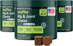 Wuffes Advanced Dog Hip and Joint Supplement with Glucosamine, Chondroitin, Omega 3, MSM, and Green Lipped Mussel, 60 Pork Flavored Chews for Small and Medium Dog Breeds - Image 13