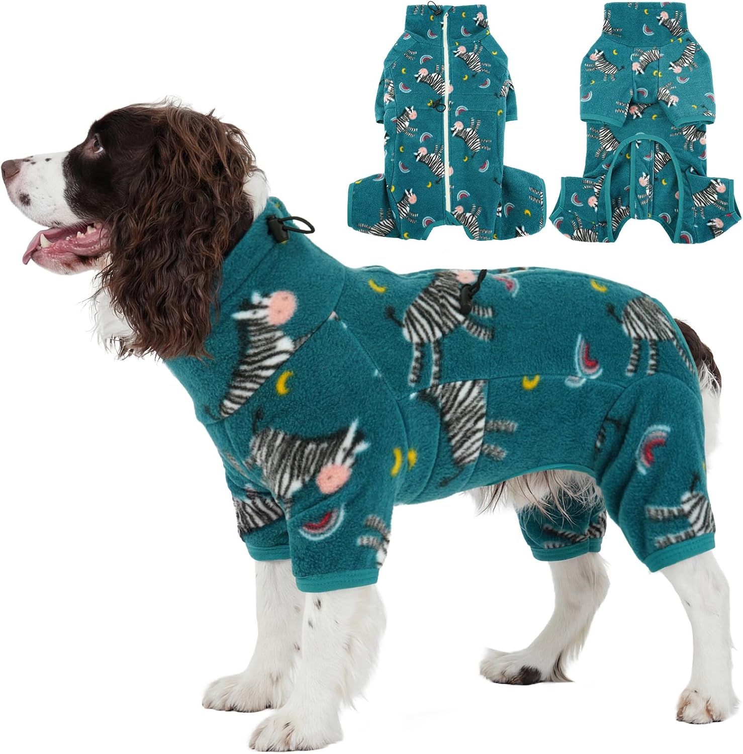 ROZKITCH XS Dog Winter Coat, Pet Windproof Warm Cold Weather Jacket Vest Cozy Jumpsuit Apparel Outfit Clothes for Small Medium Large Dog Walking Sleep XS - Image 14