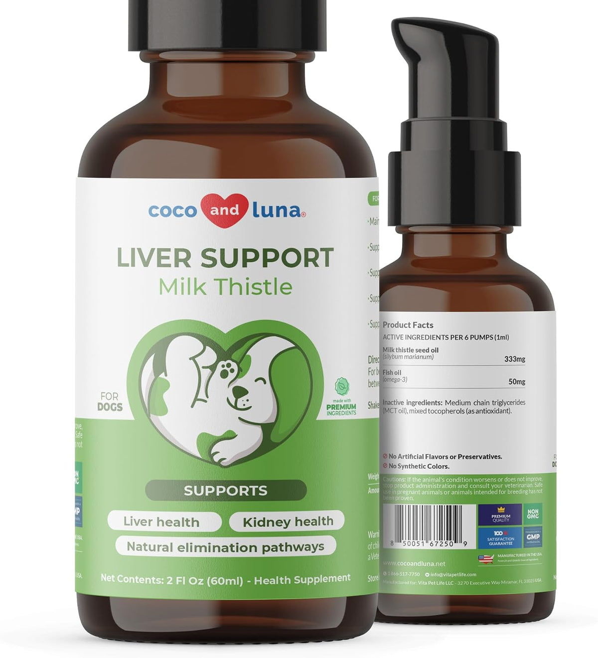 Milk Thistle Powder for Cats - Liver, Kidney & Detox Support | Milk Thistle with Choline & L-Arginine for cats. Supports liver detox, kidney health & hepatic function with EPA & DHA. - Image 9