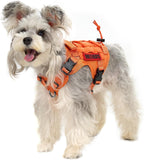 OneTigris Tactical Dog Harness Vest,No-Pull Service Dog Vest with Hook & Loop Panels,Adjustable Dog Vest Harness for Walking Hiking Training(Pink,L) - Image 9