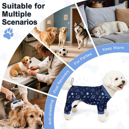 Bienbee machine washable pet garments stretchable cotton blend for male and female dogs