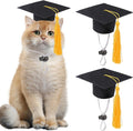 Giftmissu mini graduation cap for cat front view