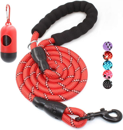 BAAPET premium imported dog leash with tangle free hook attachment